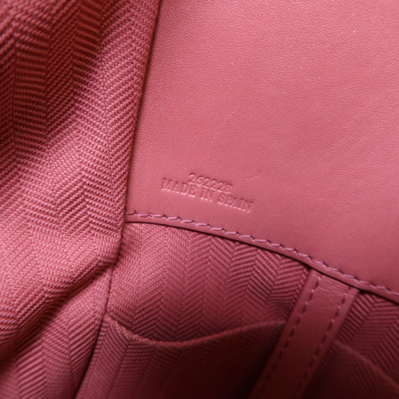 LOEWE 牛皮皮革Hammock Small金扣手挽肩背兩用袋-7