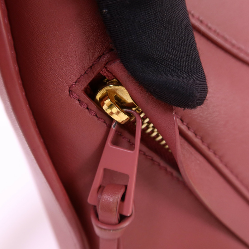 LOEWE 牛皮皮革Hammock Small金扣手挽肩背兩用袋-9