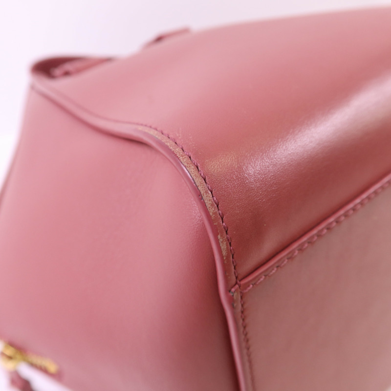 LOEWE 牛皮皮革Hammock Small金扣手挽肩背兩用袋-12