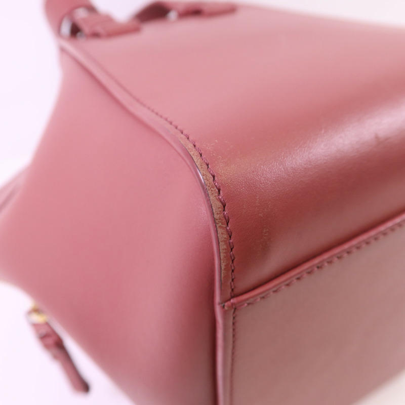 LOEWE 牛皮皮革Hammock Small金扣手挽肩背兩用袋-14