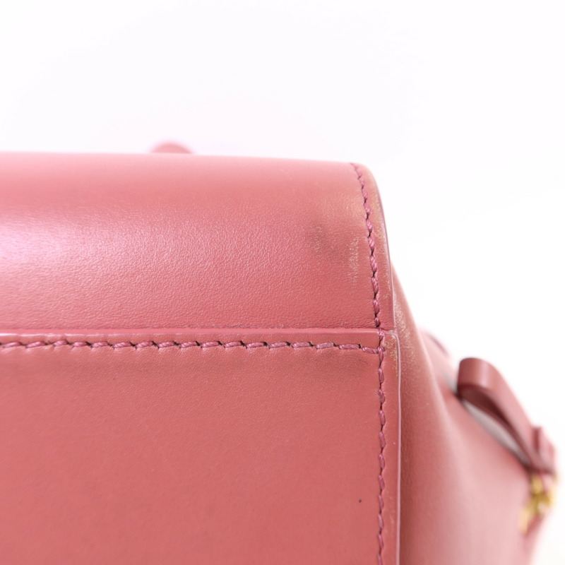 LOEWE 牛皮皮革Hammock Small金扣手挽肩背兩用袋-16