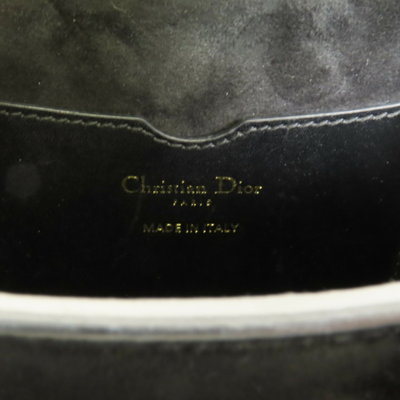 Dior 牛皮皮革Bobby Frame金扣肩背袋-6