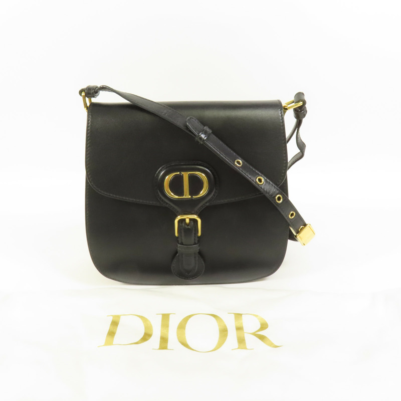 Dior 牛皮皮革Bobby Frame金扣肩背袋-10