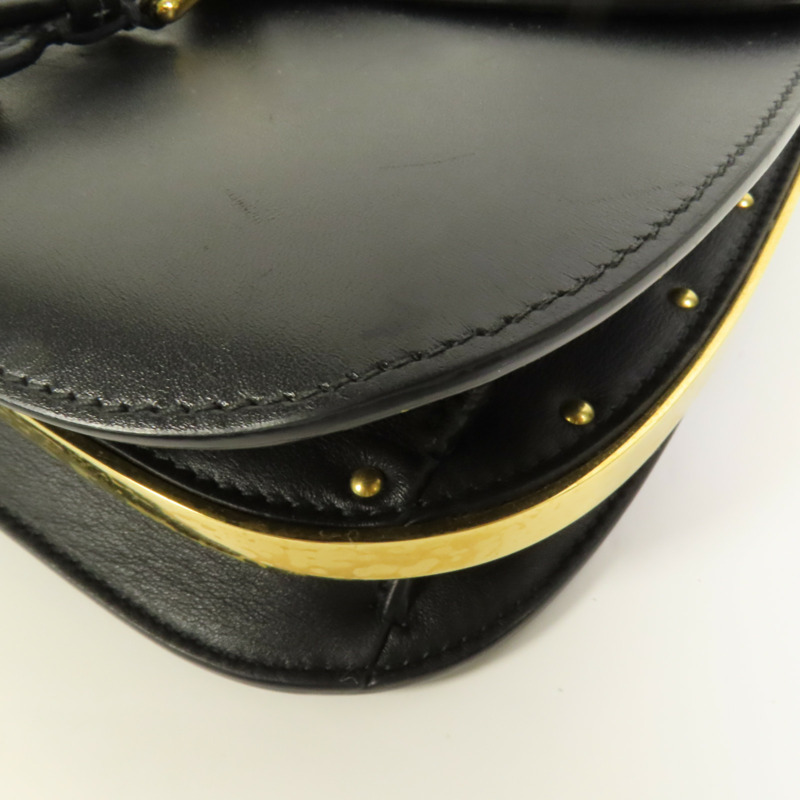 Dior 牛皮皮革Bobby Frame金扣肩背袋-11