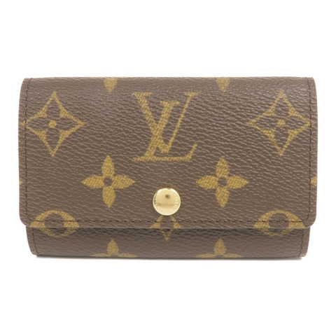 LOUIS VUITTON Monogram 6 Key Holder金扣鎖匙包