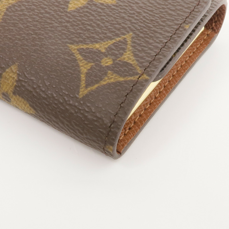 LOUIS VUITTON Monogram 6 Key Holder金扣鎖匙包-9