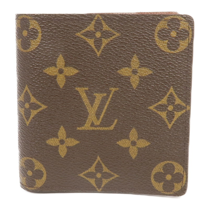 LOUIS VUITTON Monogram Bifold Wallet錢包-0
