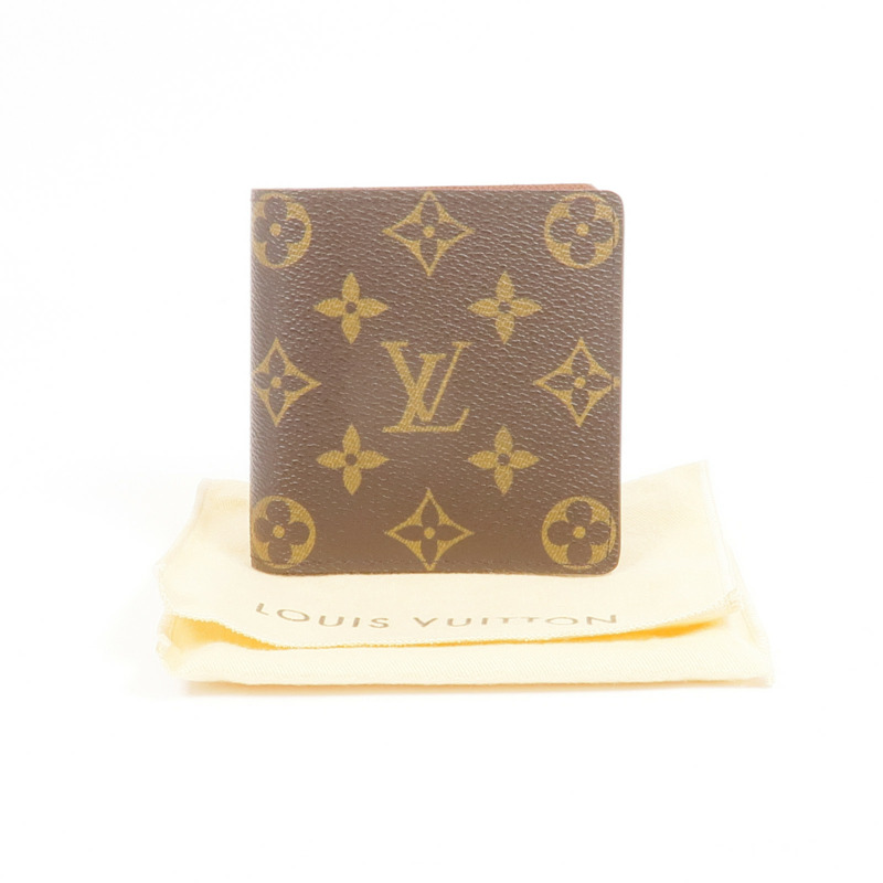 LOUIS VUITTON Monogram Bifold Wallet錢包-10