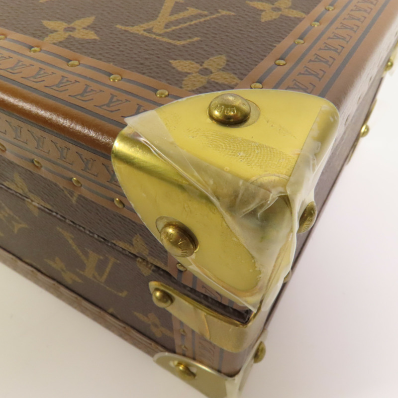 LOUIS VUITTON Monogram Coffret 8 Montres金扣箱子-12