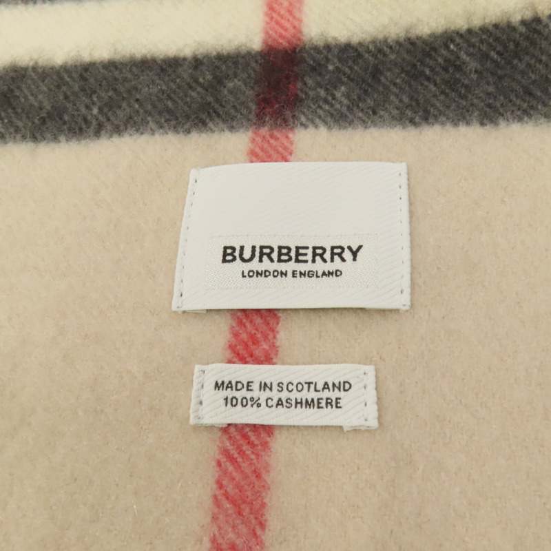 BURBERRY 羊絨Scarf圍巾-6
