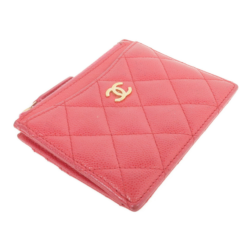 CHANEL 牛皮皮革Card Case金扣卡片套-3