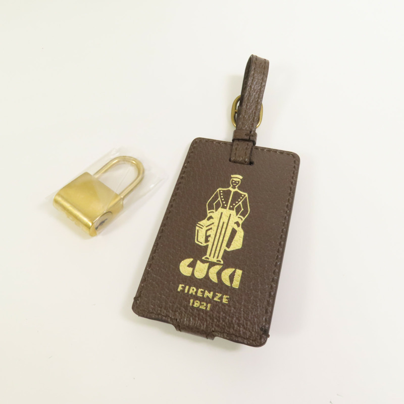 GUCCI 塗層帆布Savoy Medium Duffel金扣手挽肩背兩用袋-9