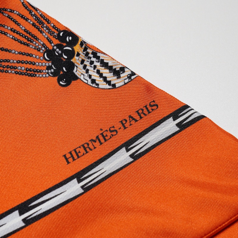 HERMES 絲質 Max Twilly絲巾-3