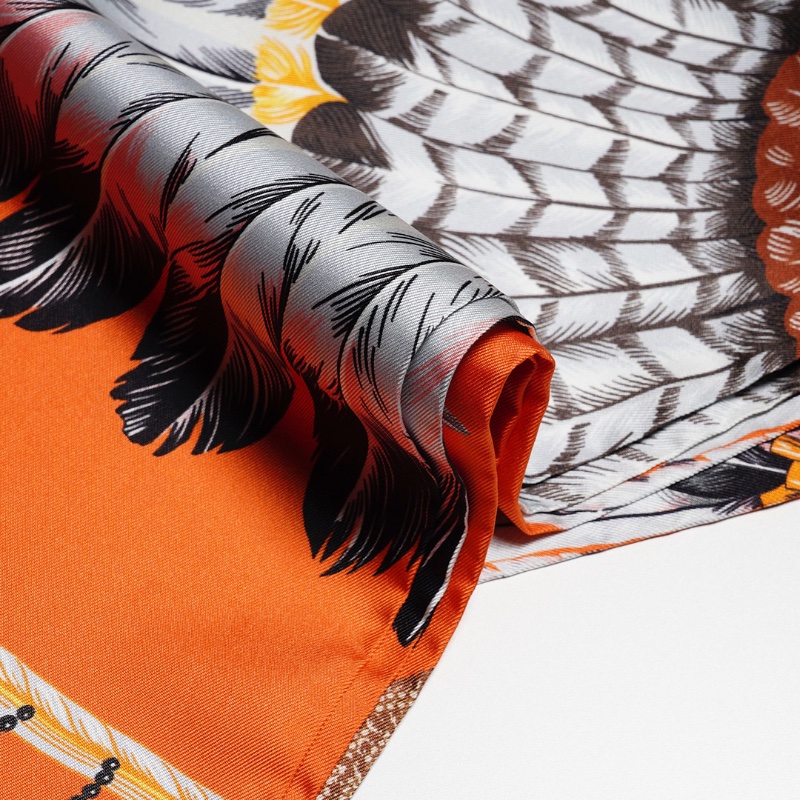 HERMES 絲質 Max Twilly絲巾-5