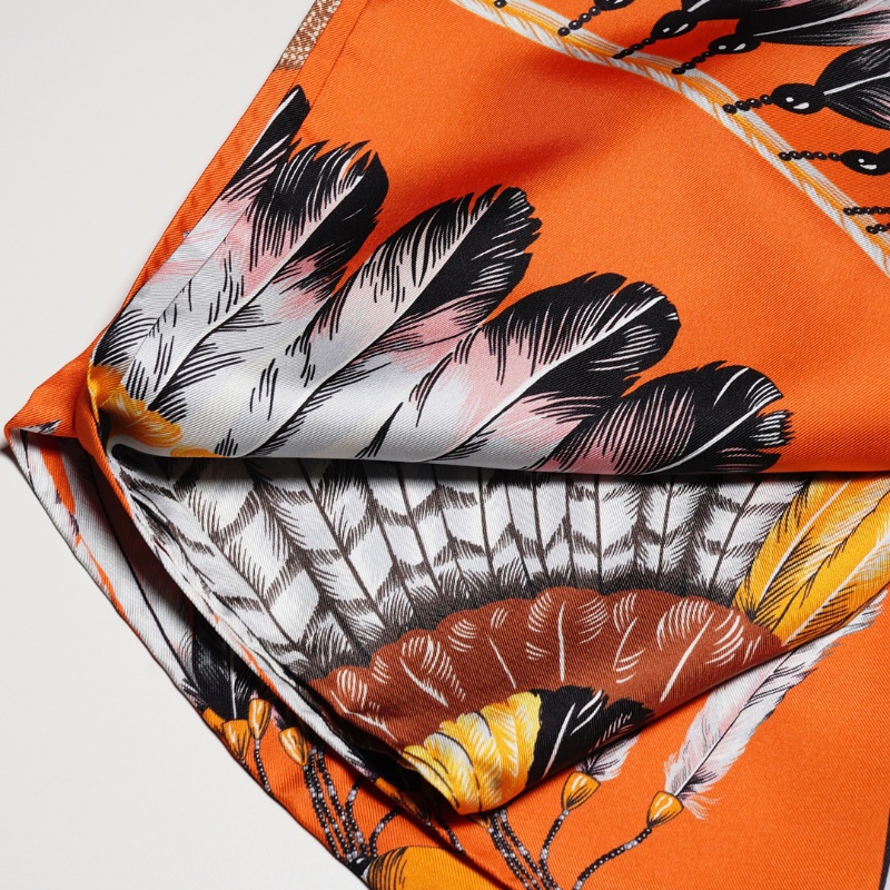 HERMES 絲質 Max Twilly絲巾-6
