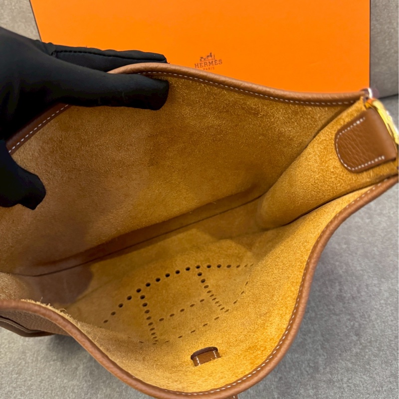 愛馬仕evelyne29 金棕金-8