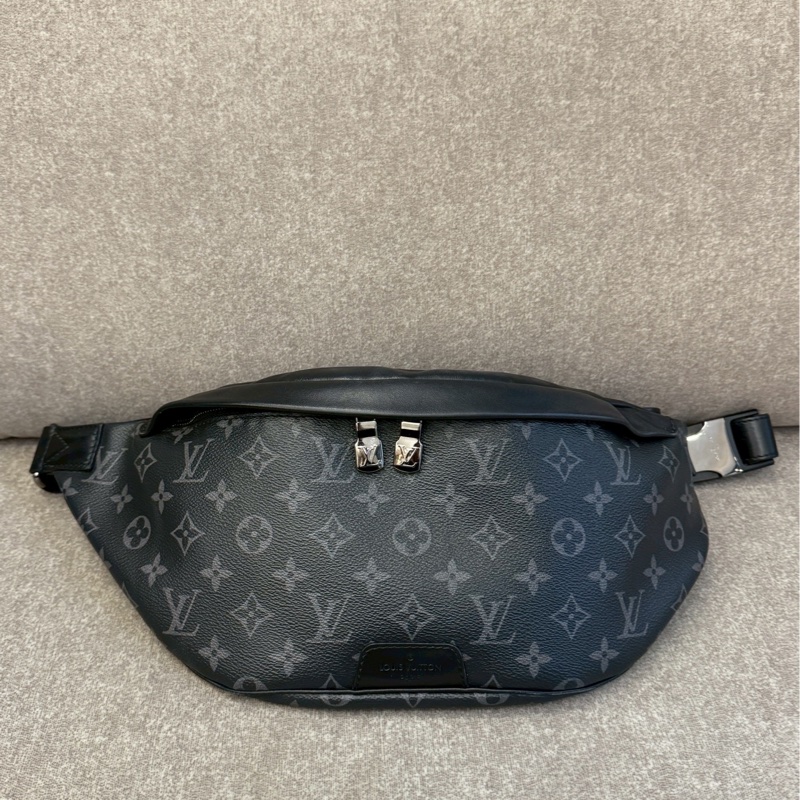 LV黑老花腰包-0