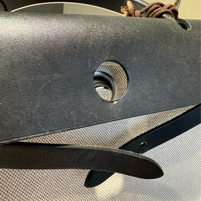 Hermes Herbag 31 肩背包 （黑白兩色替換袋）-3