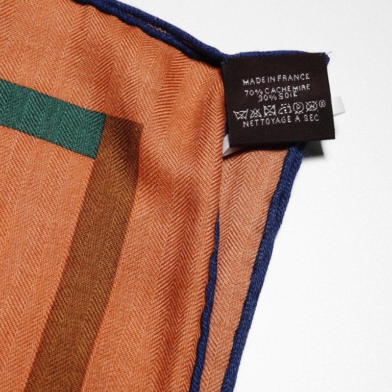 Hermès Voitures en Equilibre 140喀什米爾與真絲混紡 「平衡馬車」 羊絨方巾-5