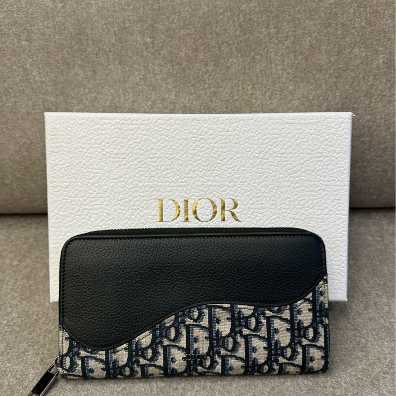 DIOR 新款馬鞍長夾-0