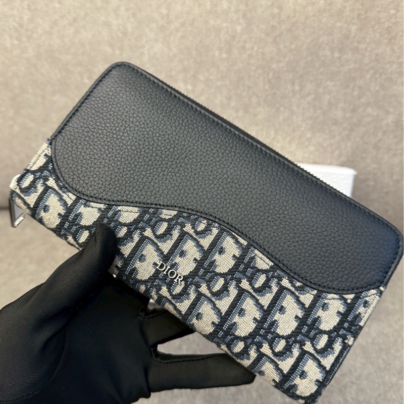 DIOR 新款馬鞍長夾-1