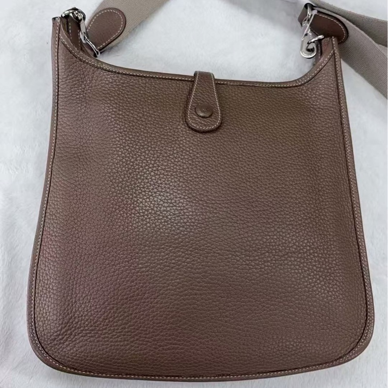 Hermes Evelyne 29 大象灰銀扣-4
