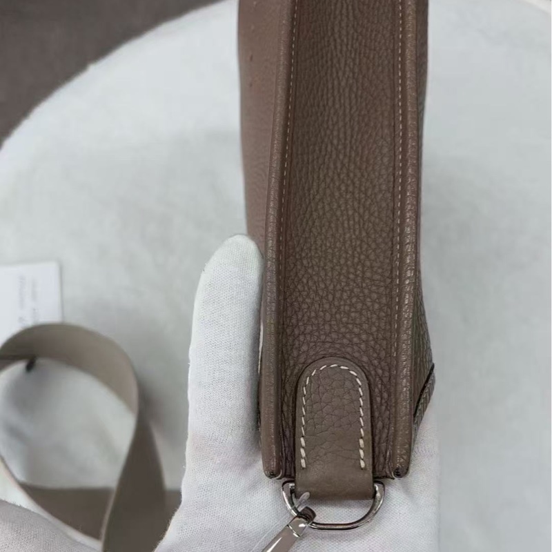 Hermes Evelyne 29 大象灰銀扣-6