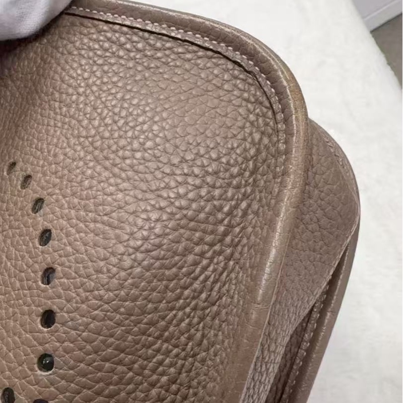 Hermes Evelyne 29 大象灰銀扣-16