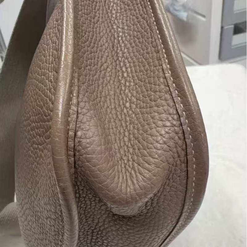 Hermes Evelyne 29 大象灰銀扣-19