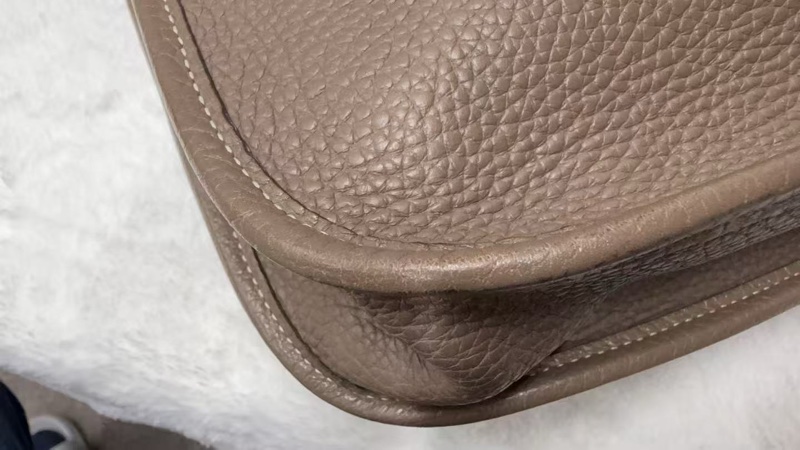 Hermes Evelyne 29 大象灰銀扣-21