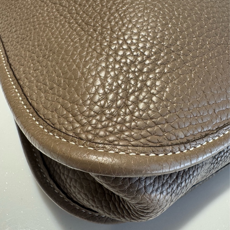 Hermes Evelyne 29 大象灰銀扣-11