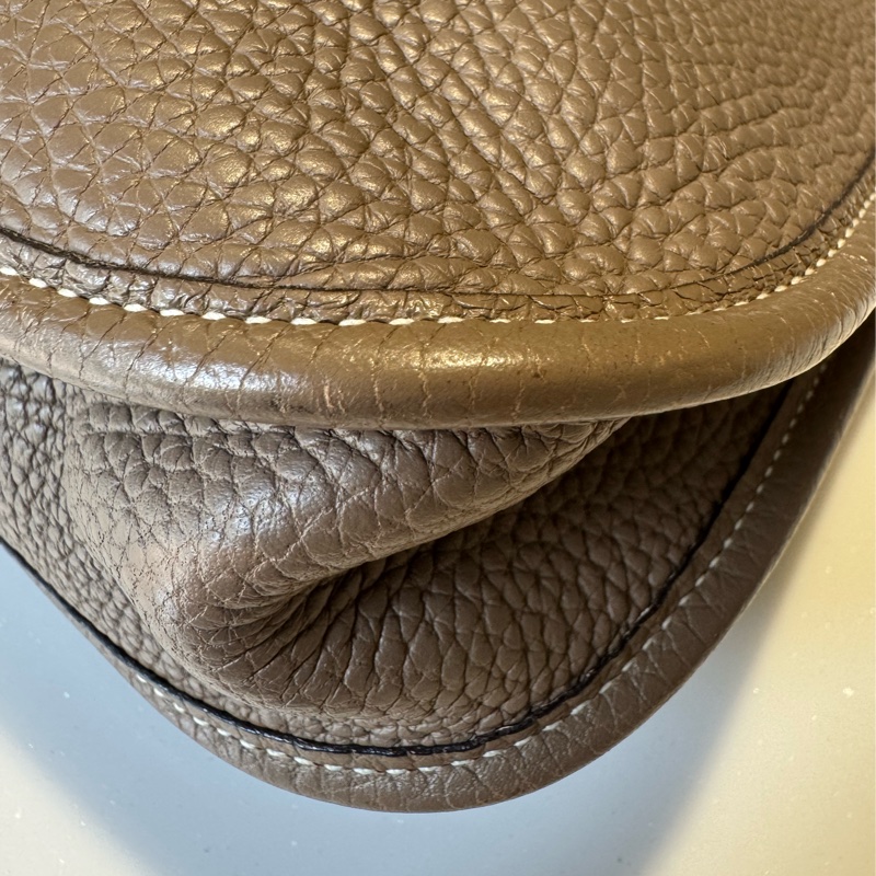 Hermes Evelyne 29 大象灰銀扣-12