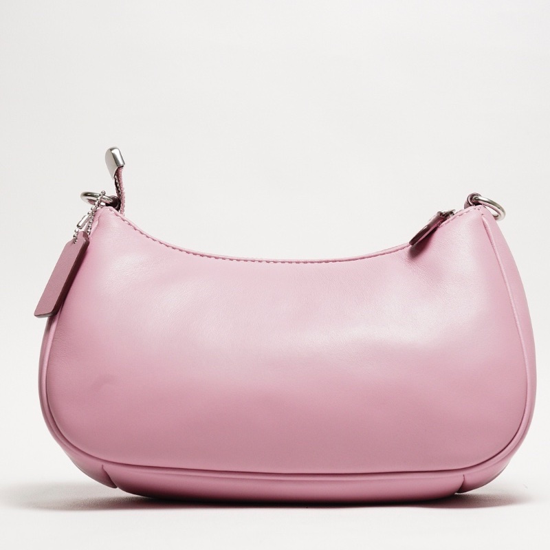 Coach雲朵麻將包/斜背包 附背帶（粉紫色）-1