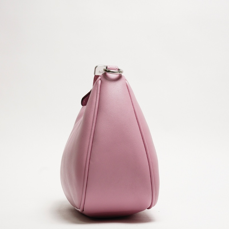 Coach雲朵麻將包/斜背包 附背帶（粉紫色）-3