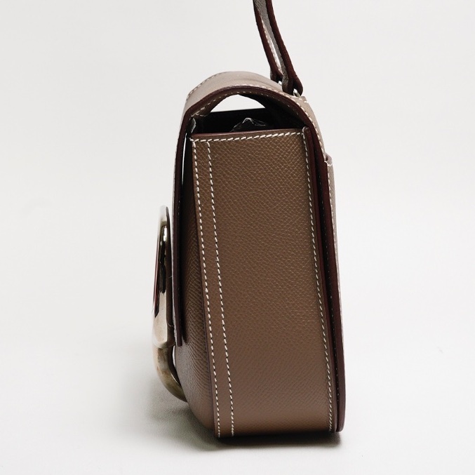 Hermes Della mini 屁股包 z刻(大象灰)-3