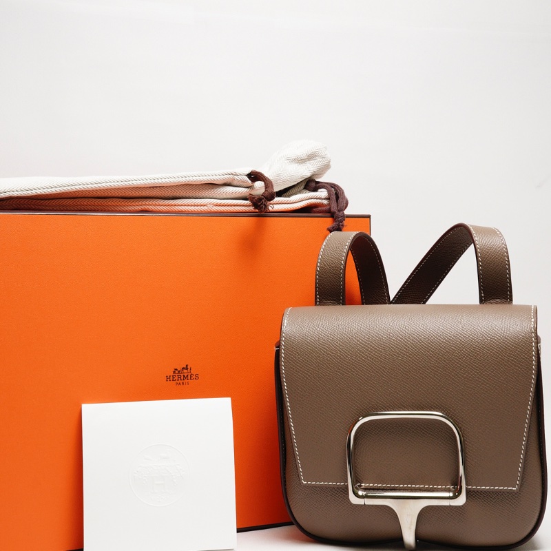 Hermes Della mini 屁股包 z刻(大象灰)-12