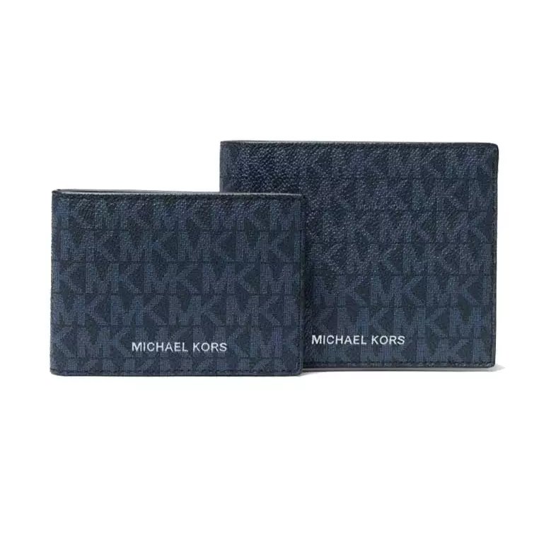 Michael Kors MK 男生 皮夾 防刮皮革 零錢袋 男款 皮夾 短夾-1