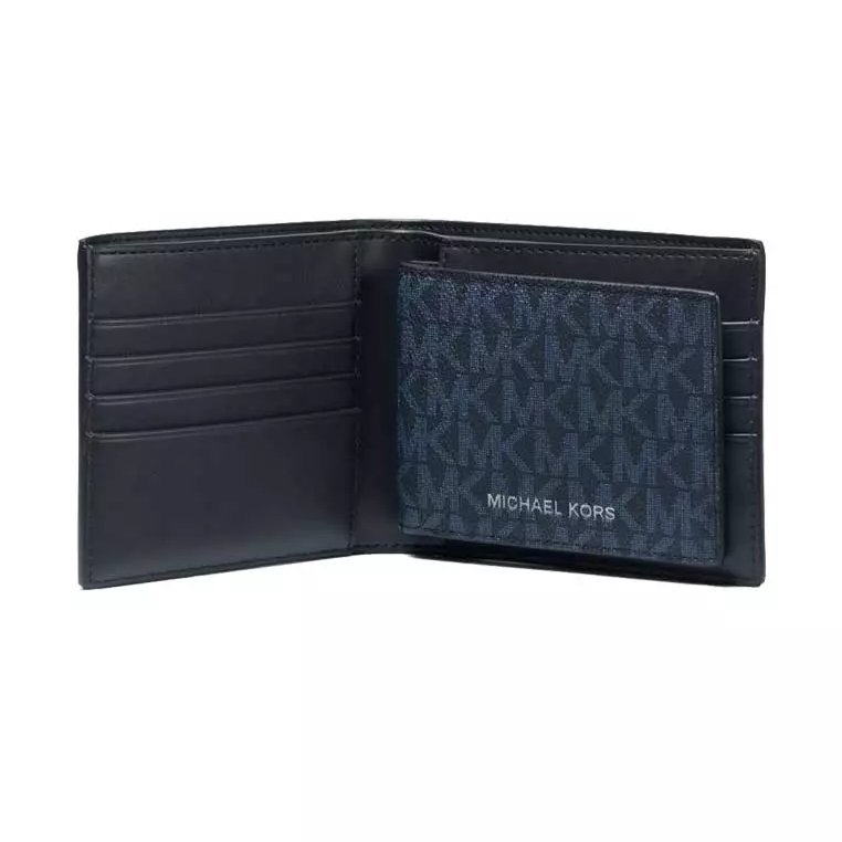 Michael Kors MK 男生 皮夾 防刮皮革 零錢袋 男款 皮夾 短夾-2