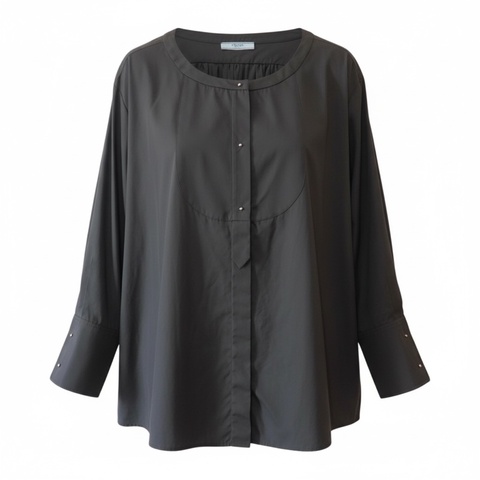 PRADA黑色個性襯衫