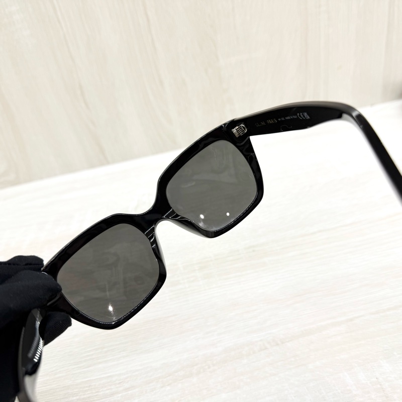 CELINE黑色大框MONOCHROMS 03墨鏡4S198-8