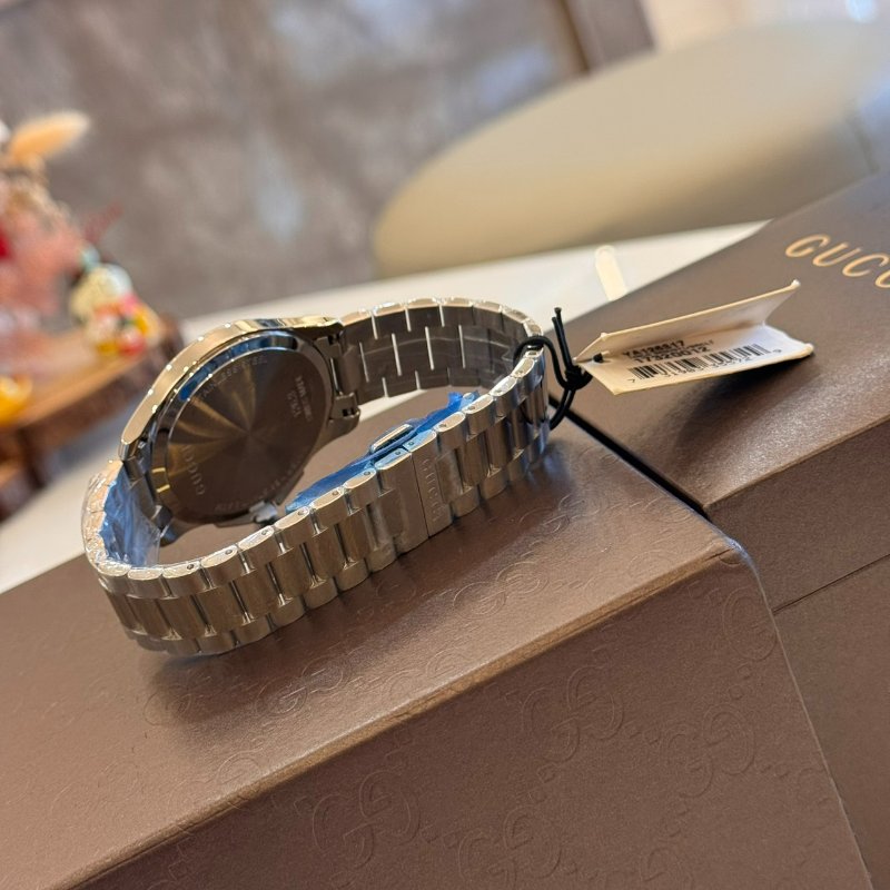 *SHIHNA名牌精品* Gucci G-Timeless 棕色錶盤男士腕錶-6