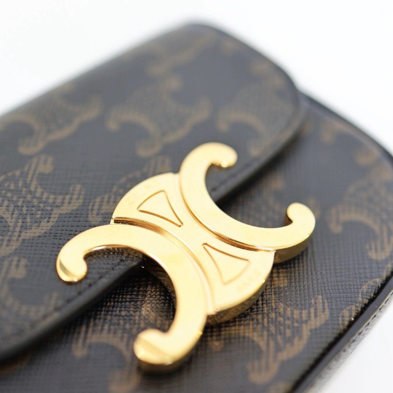 二手celine mini 凱旋門小包-6