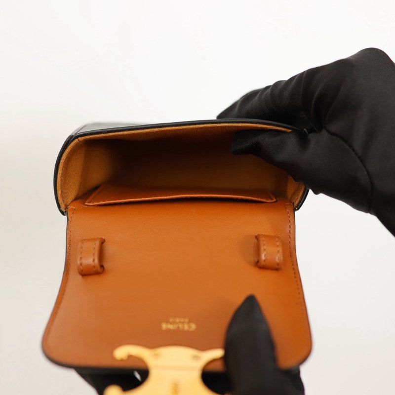 二手celine mini 凱旋門小包-13