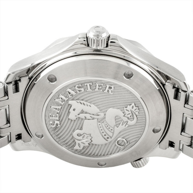 歐米茄 212.30.41.20.01.00?3 海馬系列潛水錶 300 公尺自動腕錶，黑色錶盤，男款-4