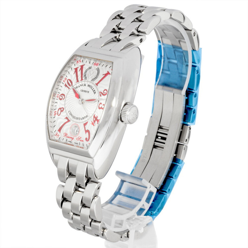 弗蘭克·穆勒 8005HSC Conquistador Rising Sun 男士腕錶,銀色錶盤-2