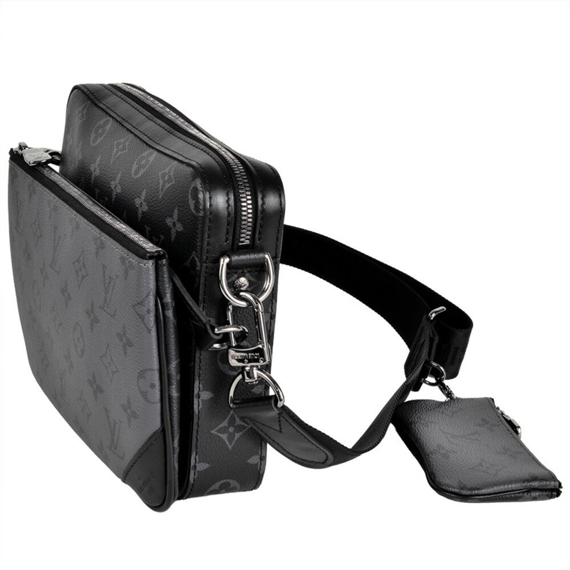 路易威登 Trio 肩背包 M69443，附 RFID（IC 晶片），Monogram Eclipse 帆布款-2