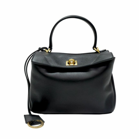 BALENCIAGA Rodeo迷你手提包（黑色）