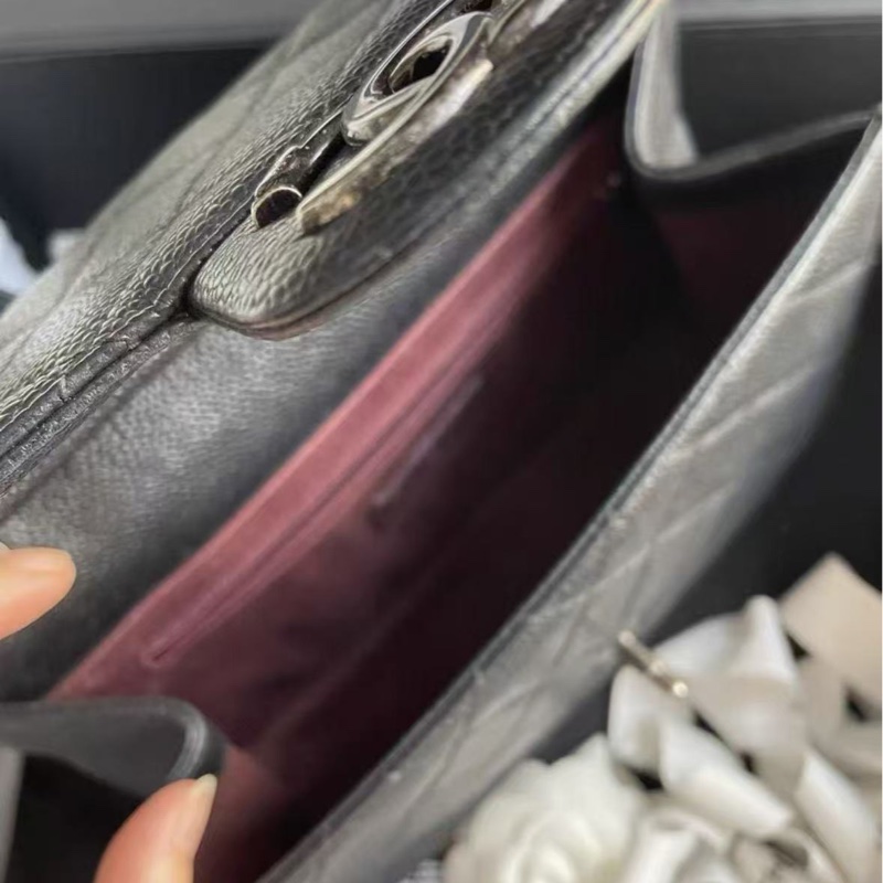 Chanel孟買包 24*28*8  99新配件齊全-4