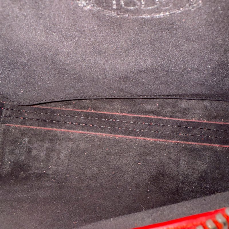 TODS 夕陽橘小WAVA 手提斜背包-21