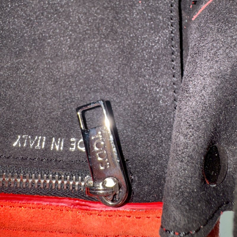 TODS 夕陽橘小WAVA 手提斜背包-22